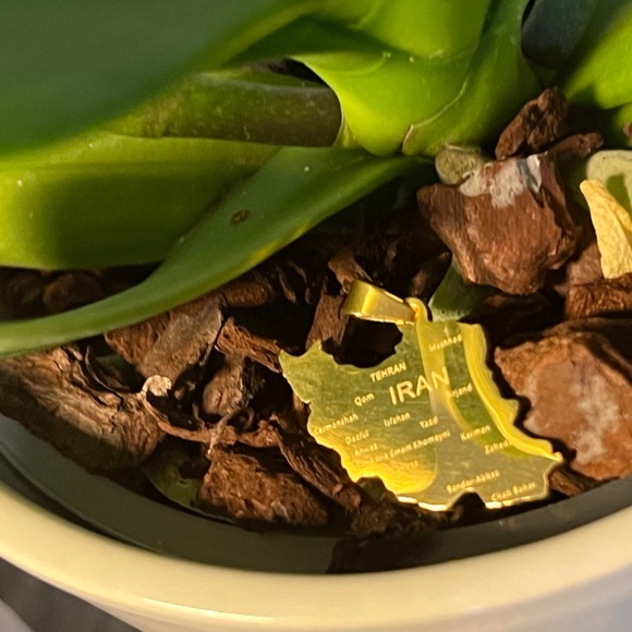 IRAN MAP Necklace - Picture 3 of 6